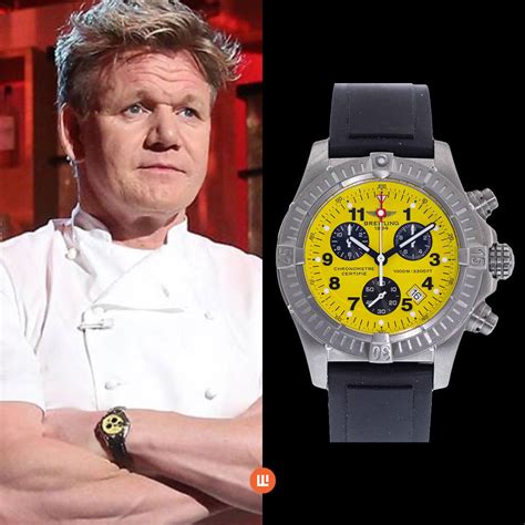 gordon ramsey breitling|Gordon Ramsay watch dial.